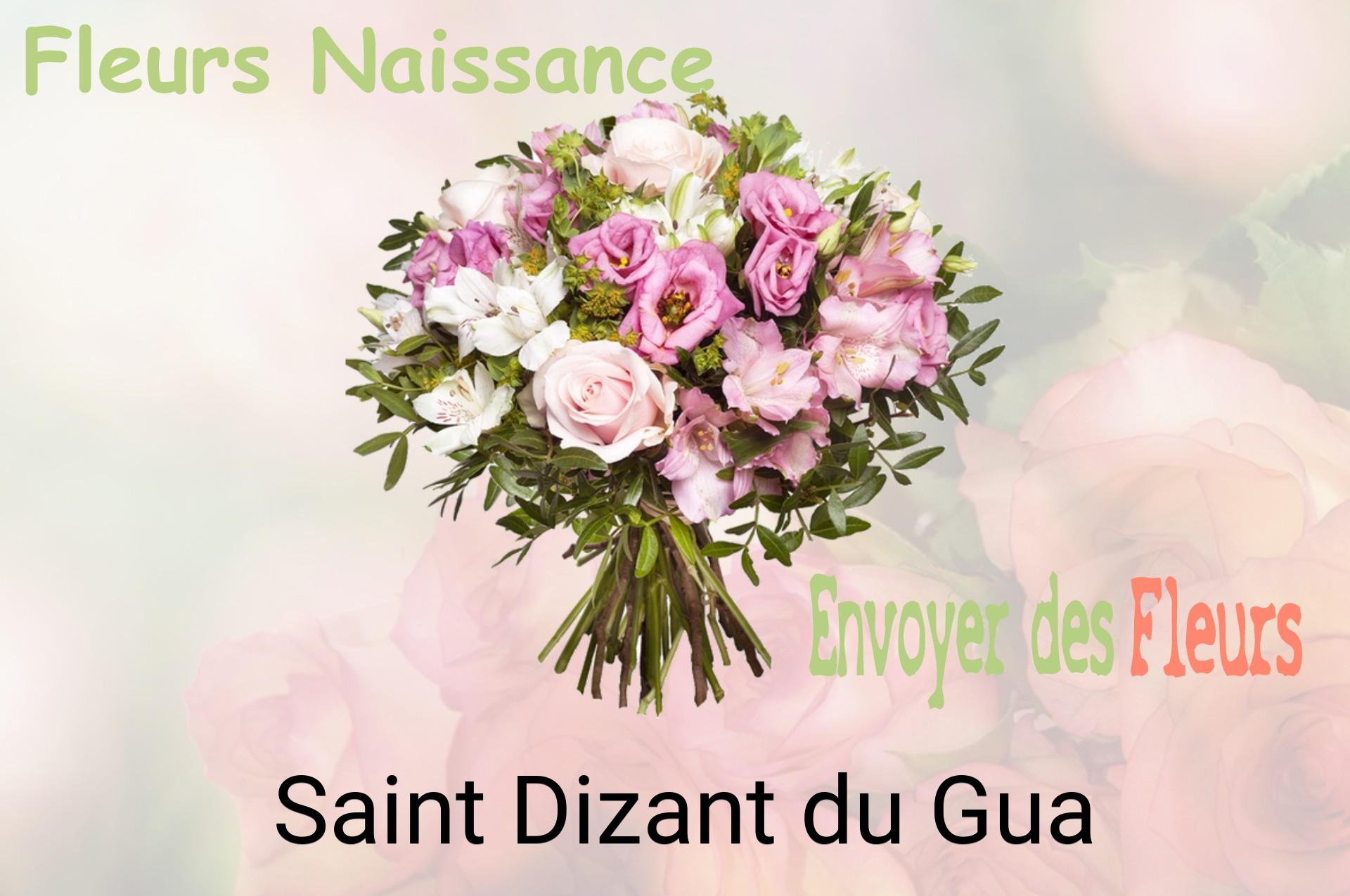 Bouquet de fleurs de naissance livré à Saint-Dizant-du-Gua
